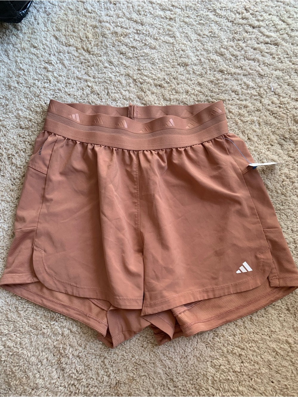 adidas Women’s Rust/Terracotta Athletic Shorts